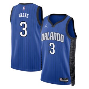 Regata NBA Orlando Magic Statement Edition Chuma Okeke 3 - Azul