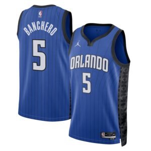 Regata NBA Orlando Magic Statement Edition Paolo Banchero 5 - Azul