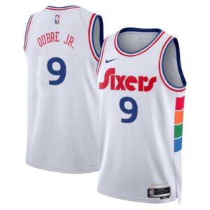 Regata NBA Philadelphia 76ers City Edition Kelly Oubre Jr. 9 - Branca