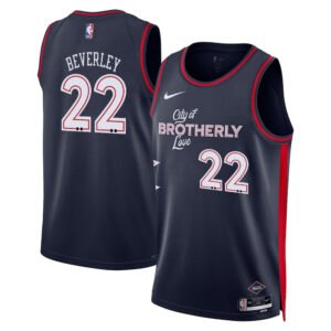 Regata NBA Philadelphia 76ers City Edition Patrick Beverley 22 - Azul