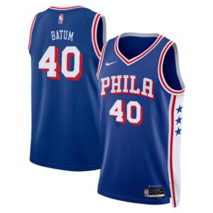 Regata NBA Philadelphia 76ers Icon Edition Nicolas Batum 40 - Azul
