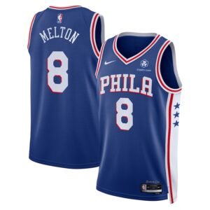 Regata NBA Philadelphia 76ers Icon Edition De'Anthony Melton 8 - Azul