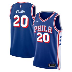 Regata NBA Philadelphia 76ers Icon Edition DJ Wilson 20 - Azul