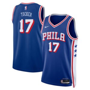 Regata NBA Philadelphia 76ers Icon Edition PJ Tucker 17 - Azul