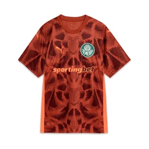 Camisa Palmeiras Goleiro (Laranja) 2025/2026 – Versão Torcedor