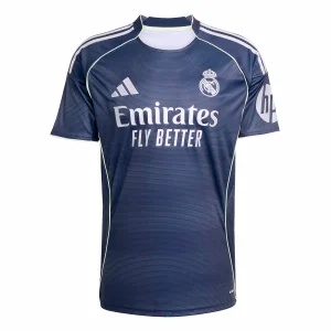Camisa II do Real Madrid Away (Azul) 2025/2026 – Versão Torcedor