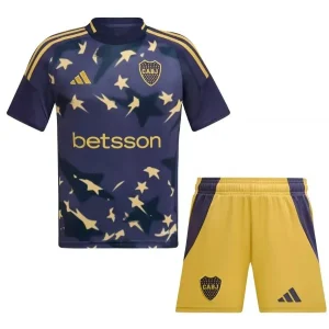 Kit Infantil III do Boca Juniors (Third) 2025/2026 – Camisa e Short
