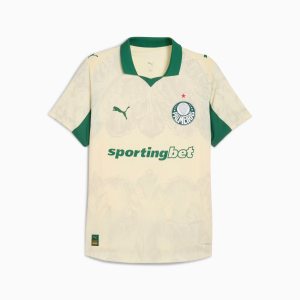 Camisa KidSuper x Palmeiras (Bege) 2025/2026 – Versão Torcedor