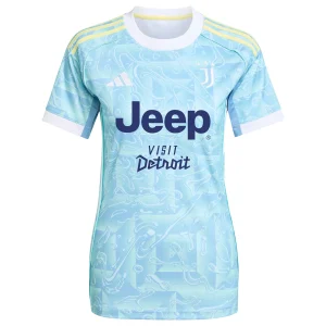 Camisa II da Juventus Away 2025/2026 Azul – Versão Feminina