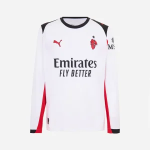 Camisa II do A.C. Milan Away 2025/2026 – Versão Torcedor - Manga Longa