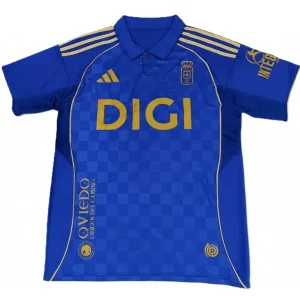 Camisa Real Oviedo Home 2025/2026 – Versão Torcedor