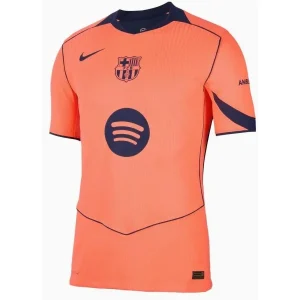 Camisa III do Barcelona Third (Laranja) 2025/2026 – Versão Jogador