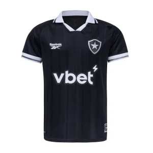 Camisa II do Botafogo Away (Preta) 2025/2026 – Versão Torcedor