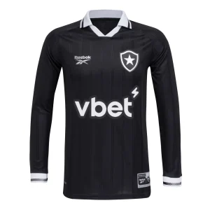 Camisa II do Botafogo Away (Preta) 2025/2026 – Versão Torcedor - Manga Longa