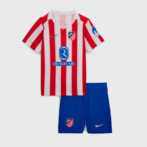 Kit Infantil Atlético de Madrid I 2025/2026 (Home) – Camisa e Short