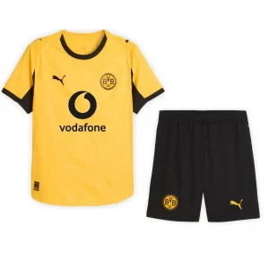 Kit Infantil Borussia Dortmund (Copas) 2025/2026 – Camisa e Short