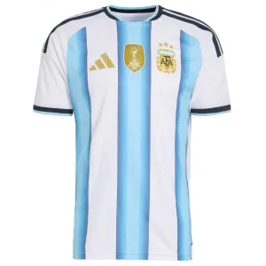 Camisa I da Argentina Branca/Azul Home (Copa do Mundo) 2026 – Versão Torcedor