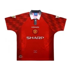 Camisa I do Manchester United 1996/1997 – Versão Retrô (Pronta Entrega) - Tamanho G - CANTONA 7 (Sem Etiqueta)