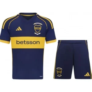 Kit Infantil I do Boca Juniors (Home) 2025/2026 – Camisa e Short