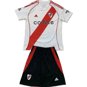 Kit Infantil I do River Plate (Home) 2024/2025 – Camisa e Short