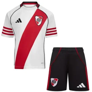 Kit Infantil I do River Plate (Home) 2025/2026 – Camisa e Short
