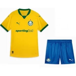 Kit Infantil III do Palmeiras (Third) 2025/2026 – Camisa e Short