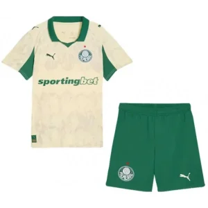 Kit Infantil KidSuper X Palmeiras 2025/2026 – Camisa e Short