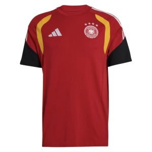 Camisa Alemanha Treino Vermelha (Copa do Mundo) 2026 – Versão Torcedor