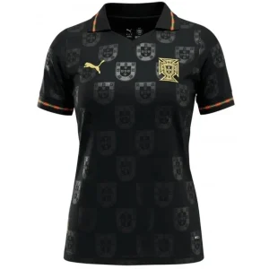 Camisa de Portugal (Pantera Negra) 2025 – Versão Feminina