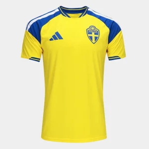 Camisa I da Suécia Home (Copa do Mundo) 2026 – Versão Torcedor