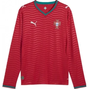 Camisa I de Portugal (Copa do Mundo) 2026 – Versão Torcedor - Manga Longa
