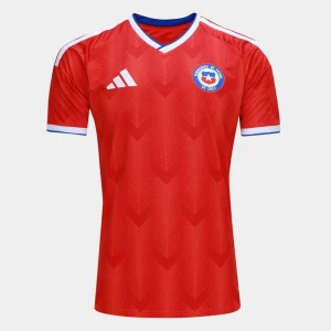 Camisa I do Chile Vermelha Home 2026 – Versão Torcedor
