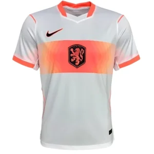 Camisa II da Holanda Branca Away (Copa do Mundo) 2026 – Versão Torcedor