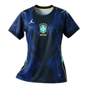 Camisa II da Seleção Brasileira Azul (Copa do Mundo) 2026 – Versão Feminina