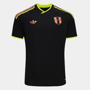 Camisa II do Peru Preta Away 2026 – Versão Torcedor