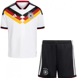 Kit Infantil I da Alemanha Home (Copa do Mundo) 2026 – Camisa + Short