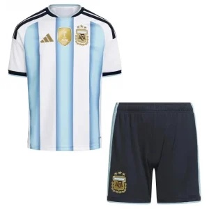 Kit Infantil I da Argentina Home (Copa do Mundo) 2026 – Camisa + Short