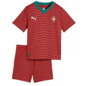 Kit Infantil I de Portugal Home (Copa do Mundo) 2026 – Camisa + Short
