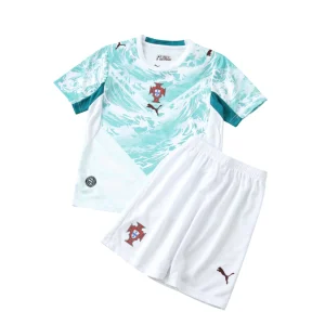 Kit Infantil II de Portugal Away (Copa do Mundo) 2026 – Camisa + Short