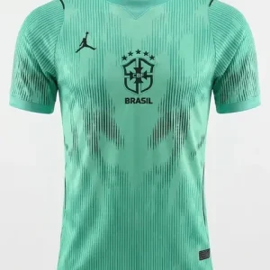 Camisa da Seleção Brasileira Goleiro (Copa do Mundo) - Verde 2026 – Versão Torcedor