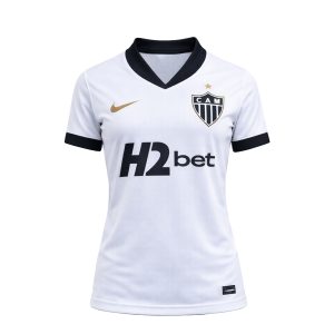 Camisa II do Atlético Mineiro Away (Branca) 2026/2027– Versão Feminina