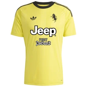 Camisa (Goleiro) Juventus 2025/2026 Amarela – Versão Torcedor