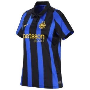 Camisa I da Inter de Milão Home (Preta/Azul) 2026/2027 – Versão Feminina