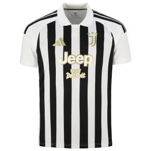 Camisa I da Juventus Home (Preta/Branca) 2026/2027 – Versão Torcedor