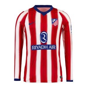 Camisa I do Atlético de Madrid Home 2026/2027 – Versão Torcedor - Manga Longa
