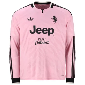 Camisa II da Juventus Away (Rosa) 2026/2027 – Versão Torcedor - Manga Longa