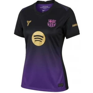 Camisa II do Barcelona Away (Preta/Roxa) 2026/2027 – Feminina
