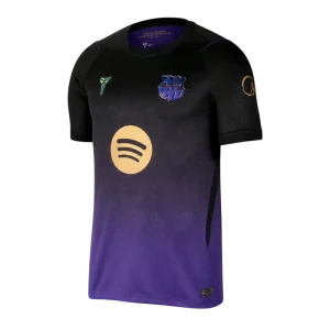 Camisa II do Barcelona Away (Preta/Roxa) 2026/2027 – Versão Torcedor