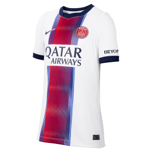 Camisa II do Paris Saint Germain Away (Branca) 2026/2027 – Versão Feminina