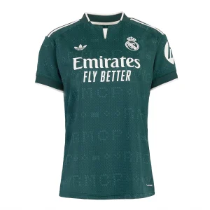Camisa II do Real Madrid Away (Verde) 2026/2027 – Versão Feminina